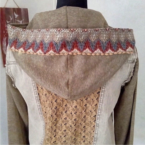 Miss Me Multicolor Jean Jacket - Picture 10 of 12